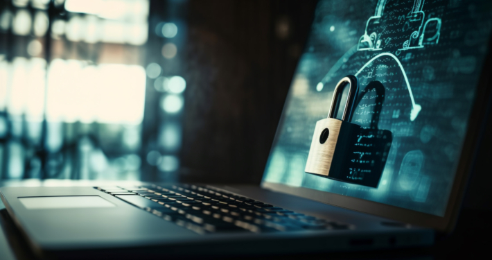 Security system locks data for computer safety generated by AI